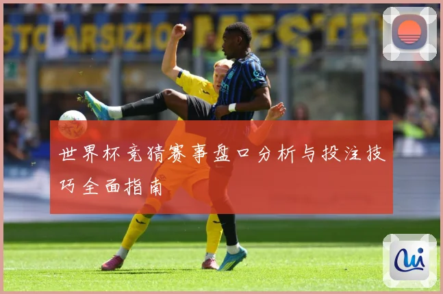 世界杯竞猜赛事盘口分析与投注技巧全面指南