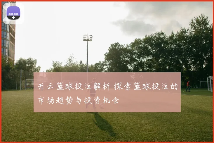 开云篮球投注解析 探索篮球投注的市场趋势与投资机会